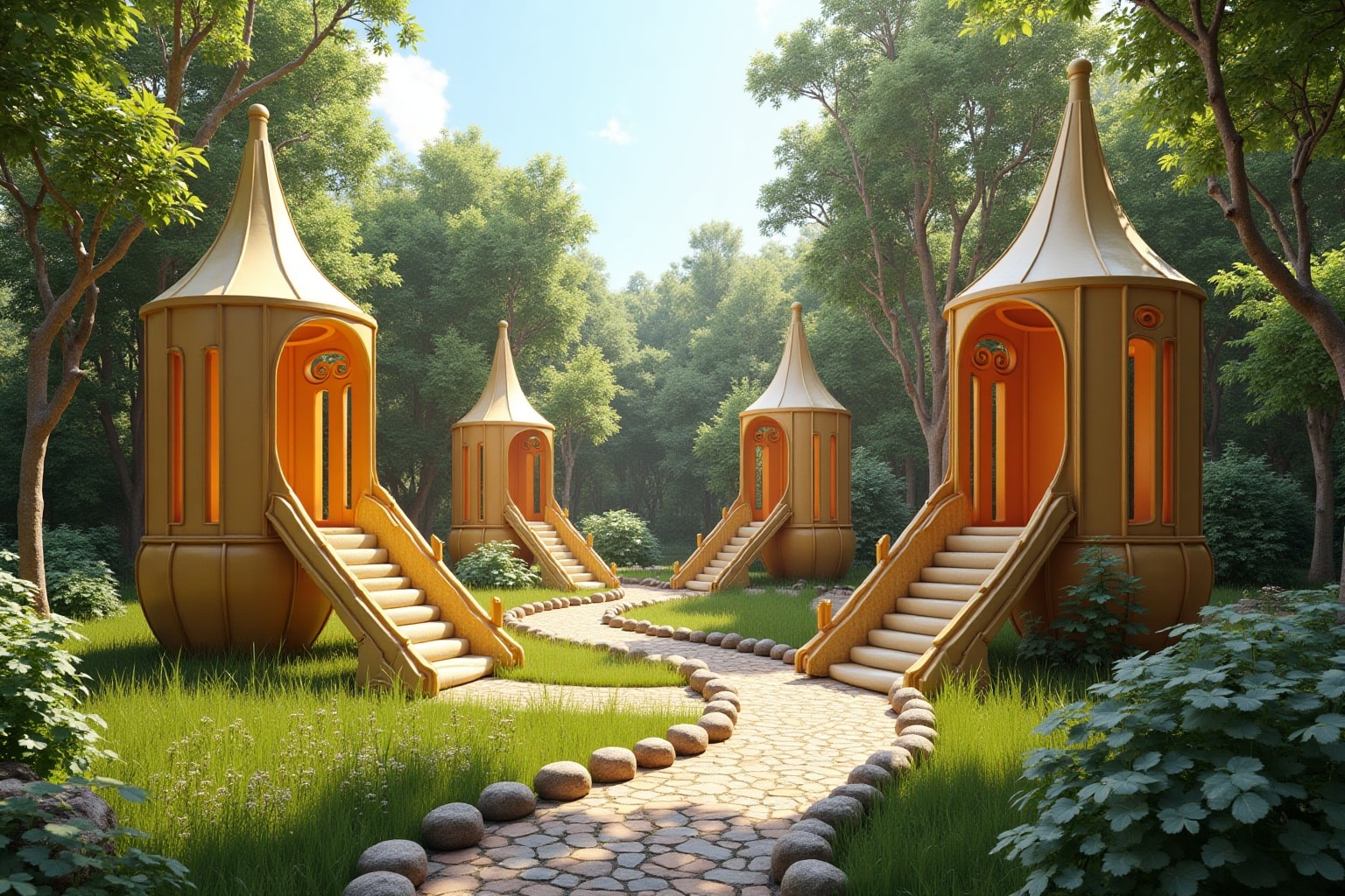 14 Garten Klettertürme Ideen